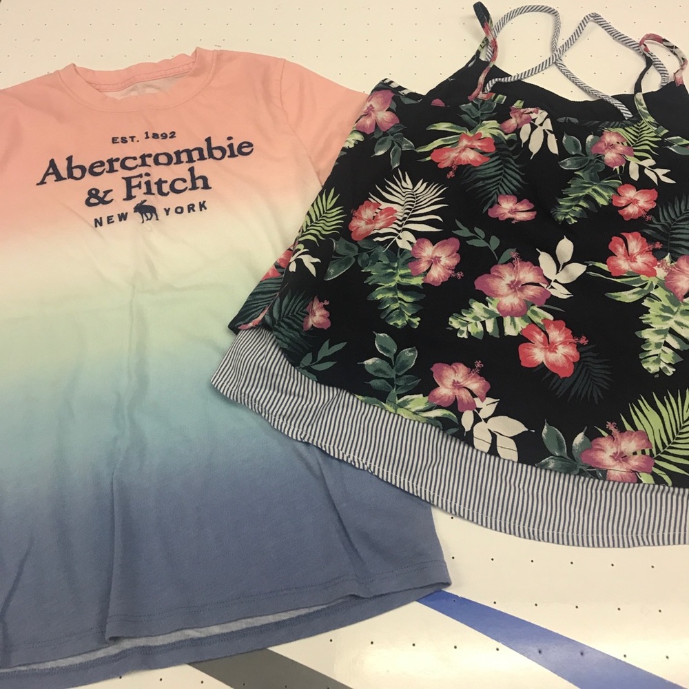Abercrombie and Fitch girls tops